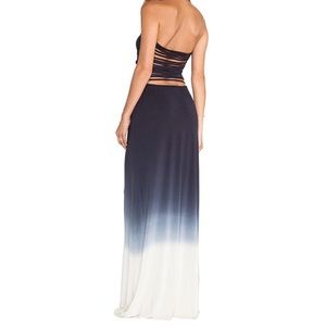 Young, Fabulous & Broke Tara Maxi Ombre Dress Black